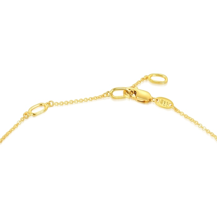 Solid Gold Necklace | Chow Sang Sang Jewellery | Love Decode | 93592N - 5