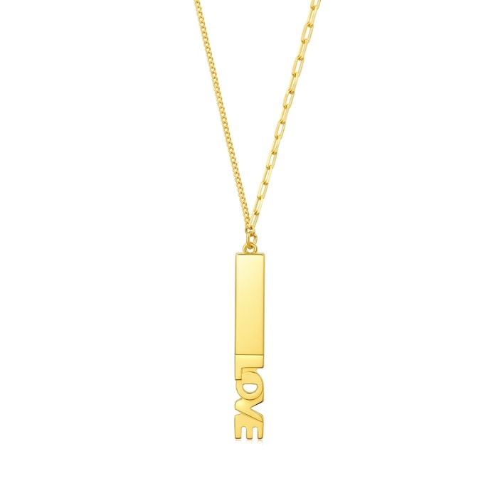 999黃金 頸鍊 | 周生生珠寶 | Love Decode 「愛情密語 」 | 93880N - 1