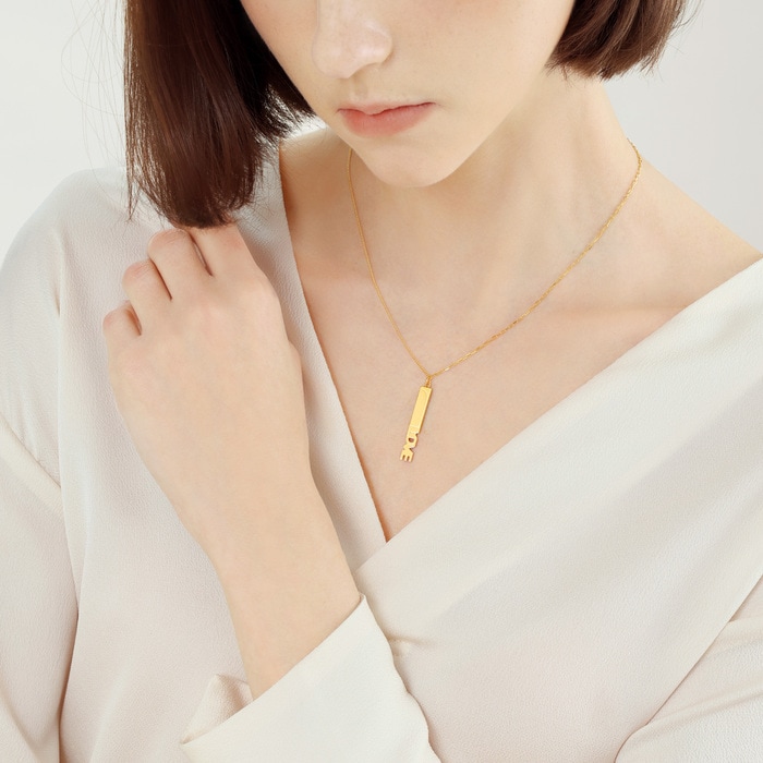 999黃金 頸鍊 | 周生生珠寶 | Love Decode 「愛情密語 」 | 93880N - 3