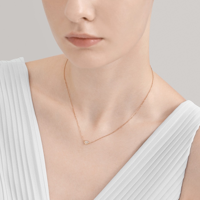 18K Rose Gold Necklace | Chow Sang Sang Jewellery | 93907N - 3