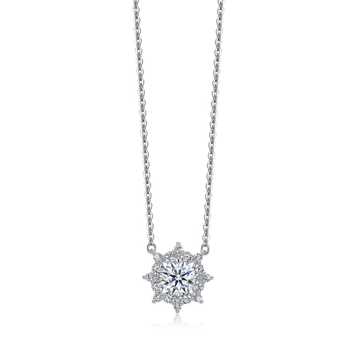 900 Platinum Necklace | Chow Sang Sang Jewellery | 93976N - 1
