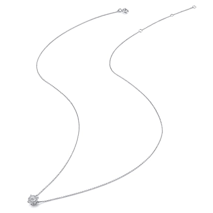 18K White Gold Necklace | Chow Sang Sang Jewellery | Daily Luxe | 94029N - 4