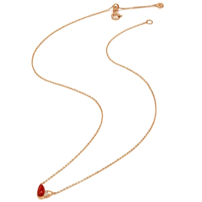 18K Rose Gold Necklace | Chow Sang Sang Jewellery | 94086N - 4