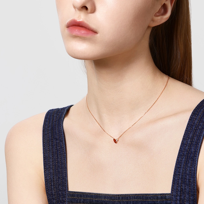 18K Rose Gold Necklace | Chow Sang Sang Jewellery | 94086N - 3