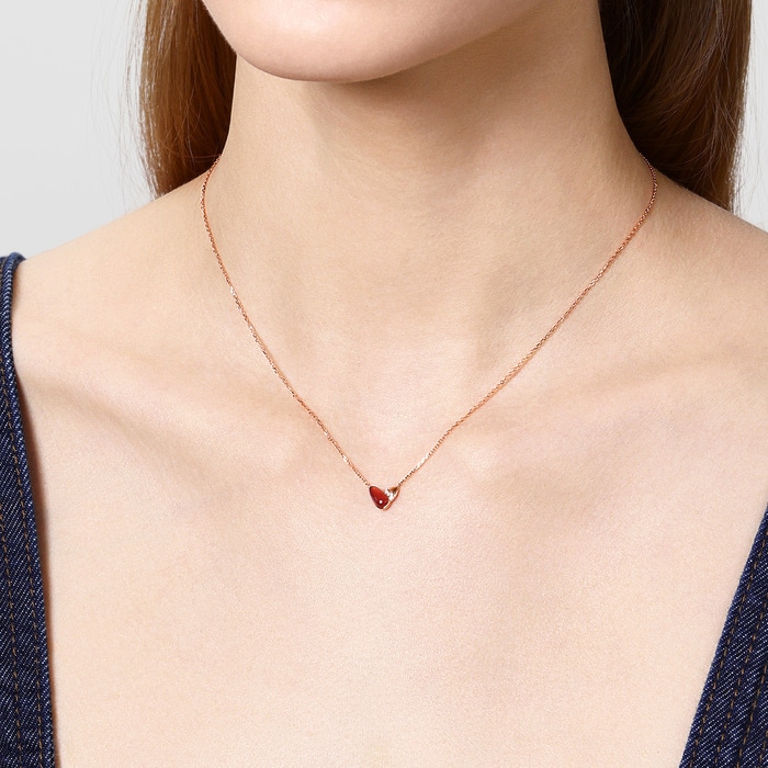 18K Rose Gold Necklace | Chow Sang Sang Jewellery | 94086N - 2