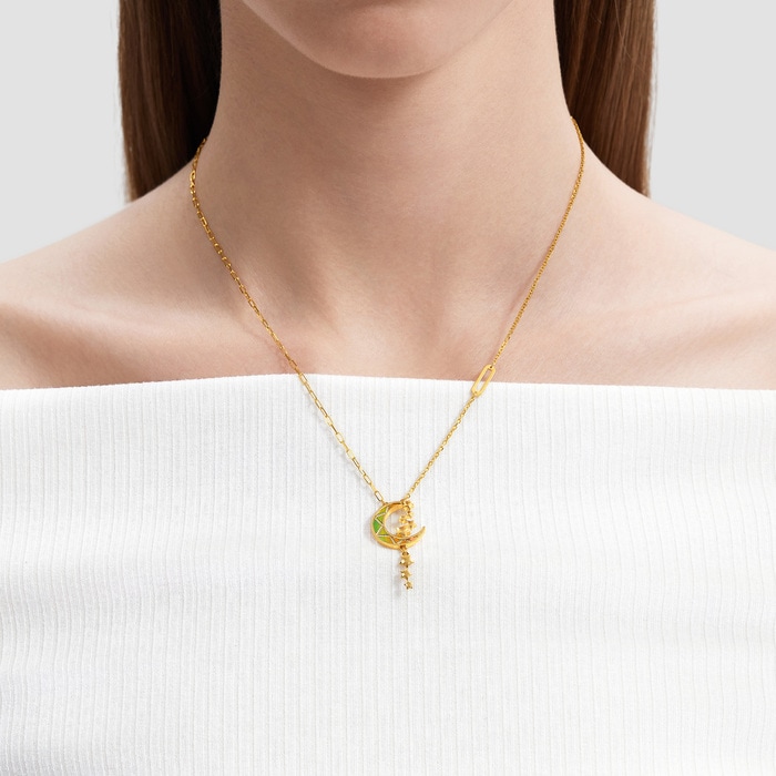 999黃金 頸鍊 | 周生生珠寶 | Essence「永」 | 94089N - 2