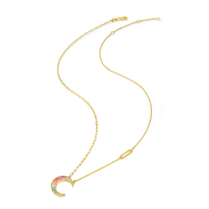 999黃金 頸鍊 | 周生生珠寶 | Essence「永」 | 94125N - 4