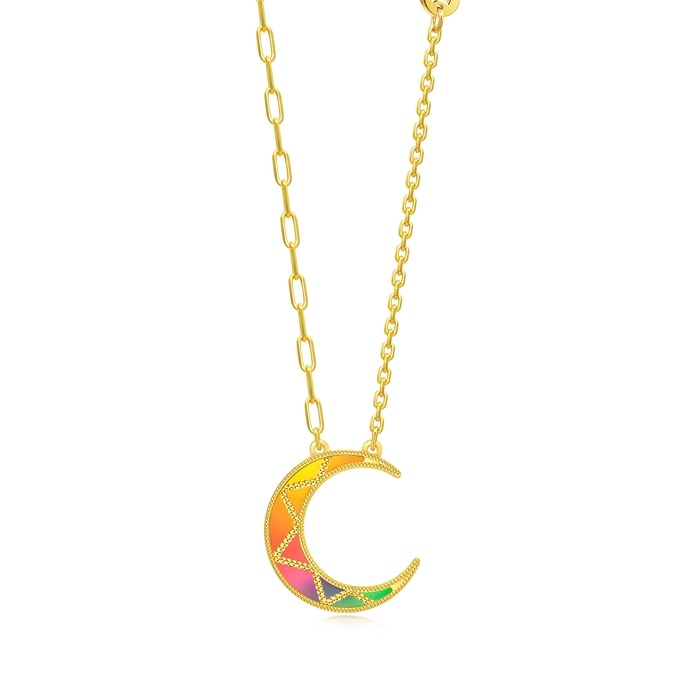 999黃金 頸鍊 | 周生生珠寶 | Essence「永」 | 94125N - 1