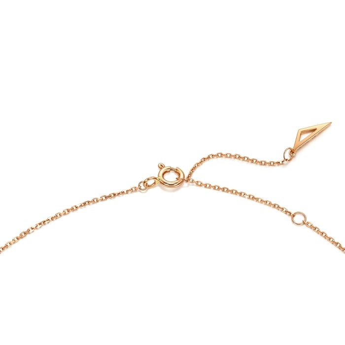 18K Rose & Black Gold Necklace | Chow Sang Sang Jewellery | 94170N - 5