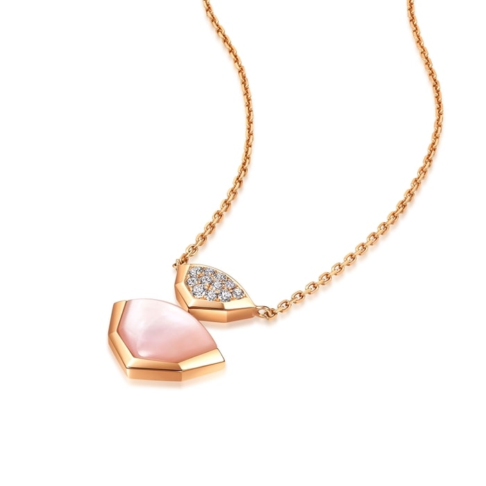 18K Rose Gold Necklace | Chow Sang Sang Jewellery | 94219N - 4