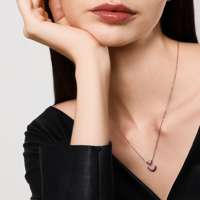 18K Rose Gold Necklace | Chow Sang Sang Jewellery | 94219N - 3