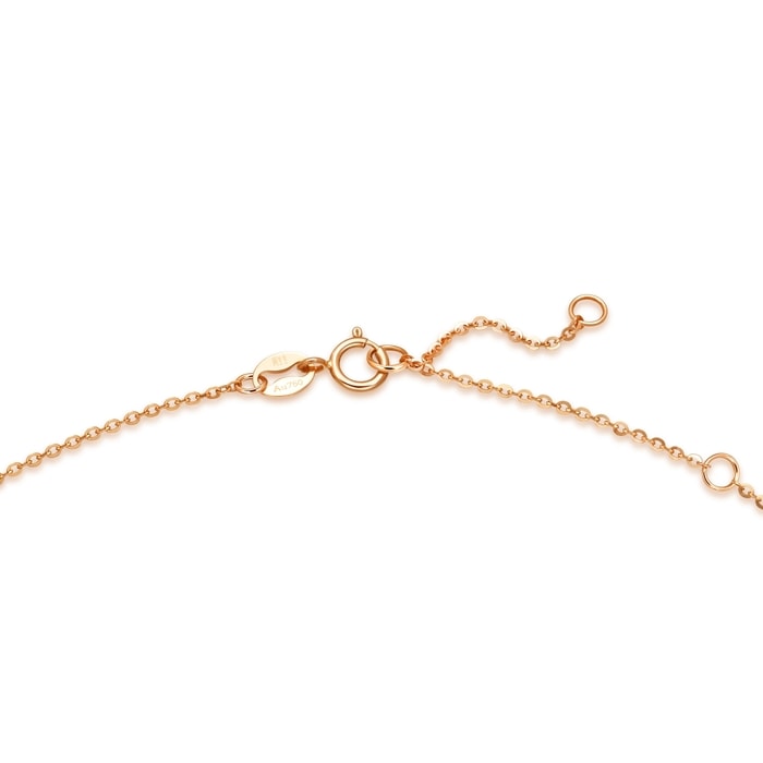 18K玫瑰金 頸鍊 | 周生生珠寶 | 薄荷系列 | 94295N - 6