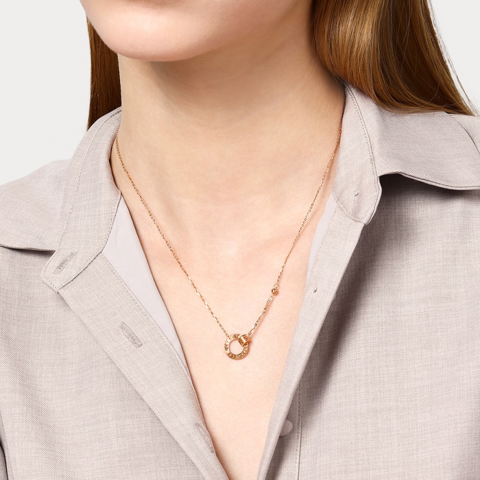 18K玫瑰金 頸鍊 | 周生生珠寶 | 薄荷系列 | 94295N - 2