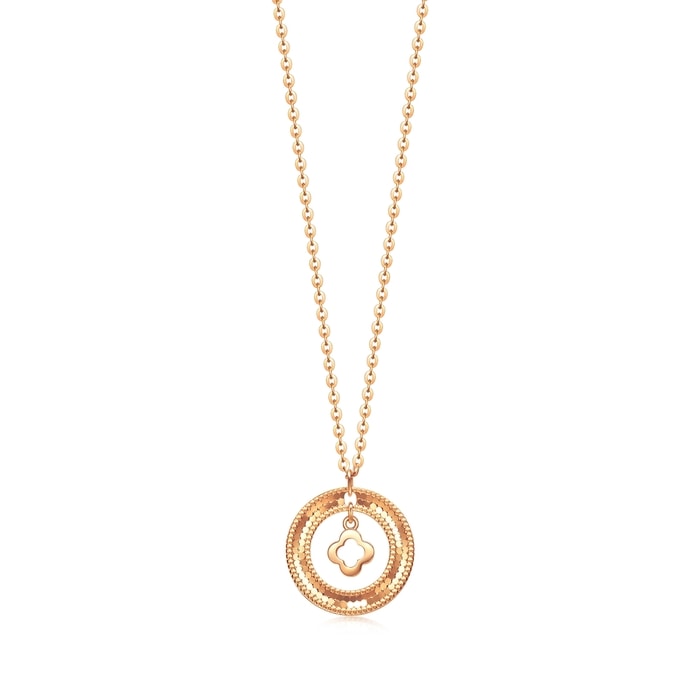 18K Rose Gold Necklace | Chow Sang Sang Jewellery | Minty Collection | 94296N - 1