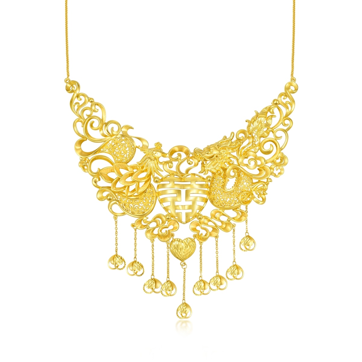 Chinese Wedding Collection 999 Gold Necklace - 94297N | Chow Sang Sang ...