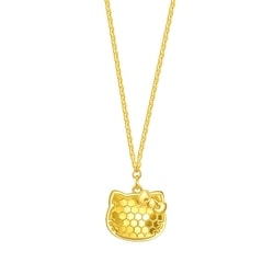'Hello Kitty' 999 Gold Necklace