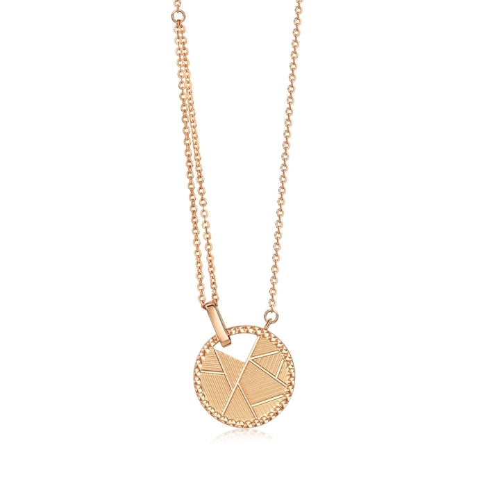 18K Rose Gold Necklace | Chow Sang Sang Jewellery | Minty Collection | 94366N - 5