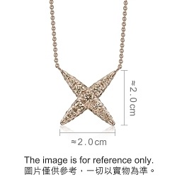 'Naked' 18K Brown Gold Brown Diamond Necklace