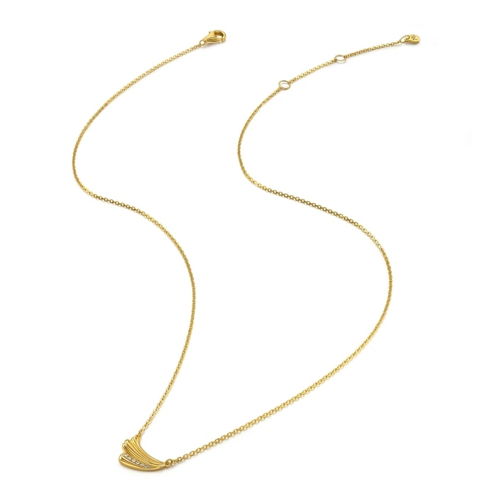 Solid Gold Necklace | Chow Sang Sang Jewellery | 94461N - 4