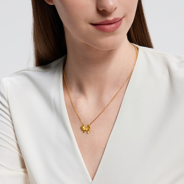 Solid Gold Necklace | Chow Sang Sang Jewellery | 94530N - 3