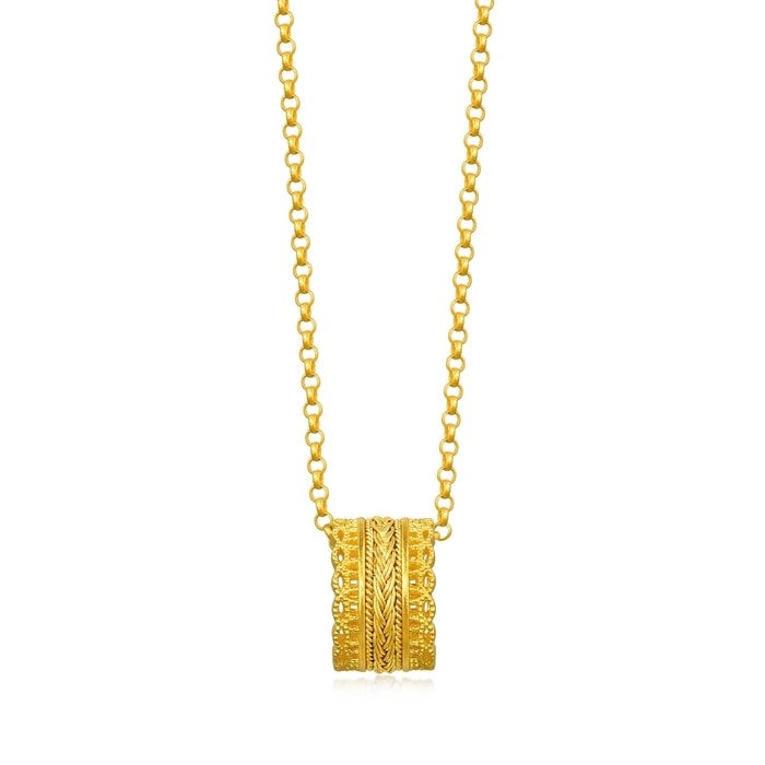 [Golden dew] 韓国☆18K Gold☆Cantabile Classic 3C Necklace Amazon.com: CHOW SANG SANG Chinese Wedding Collection 999.9