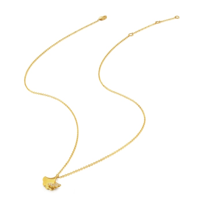 Solid Gold Necklace | Chow Sang Sang Jewellery | Essence | 94561N - 4