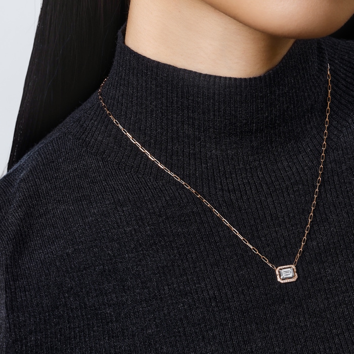 18K White & Rose Gold Necklace | Chow Sang Sang Jewellery | 94570N - 2