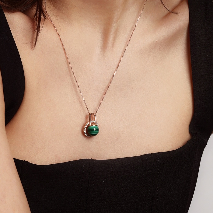 18K Rose Gold Necklace | Chow Sang Sang Jewellery | 94693N - 2