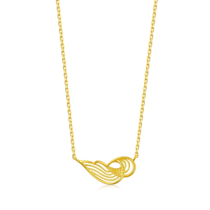 Solid Gold Necklace | Chow Sang Sang Jewellery | 95138N - 5