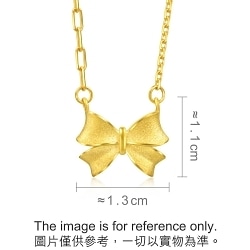 ★SENTIMENTS★ NO.428 [GOLD] NECKLACE Cultural Blessings - 'Blossom' 999.9 Gold Necklace | 88235N