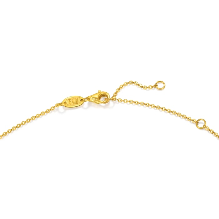 Solid Gold Necklace | Chow Sang Sang Jewellery | Chinese Wedding Collection | 95303N - 5