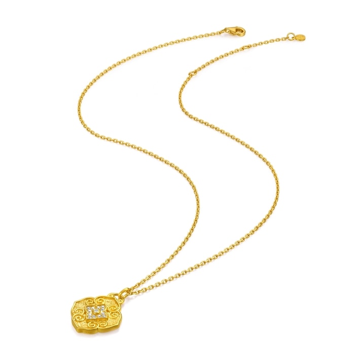 999.9黃金 頸鍊 | 周生生珠寶 | Cultural Blessings 「文化祝福」 | 95313N - 4