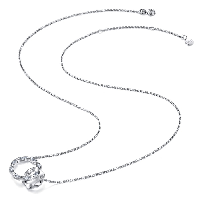 18K White Gold Necklace | Chow Sang Sang Jewellery | YuYu | 95325N - 4