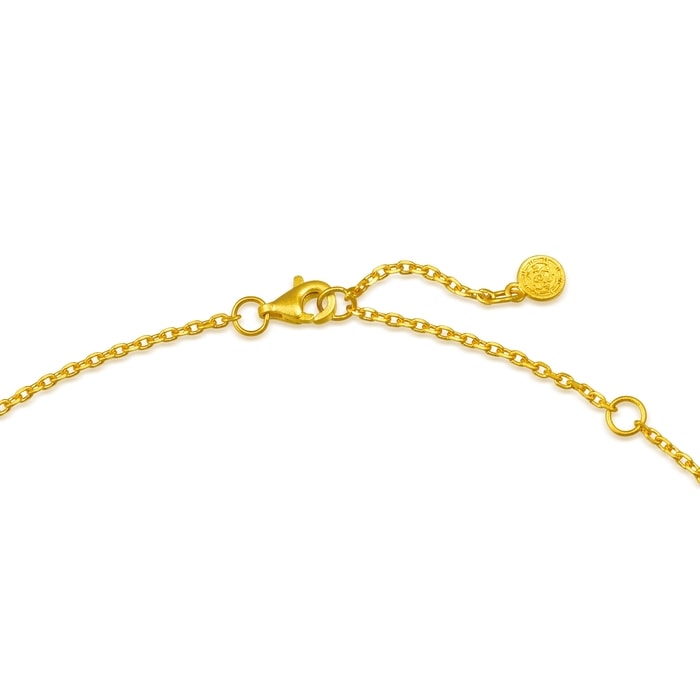 Solid Gold Necklace | Chow Sang Sang Jewellery | Cultural Blessings | 95447N - 6