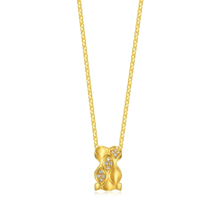 Solid Gold Necklace | Chow Sang Sang Jewellery | YuYu | 95448N - 1