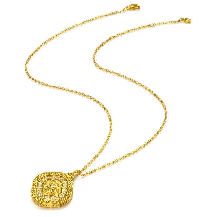 999.9黃金 頸鍊 | 周生生珠寶 | Cultural Blessings 「文化祝福」 | 95469N - 4