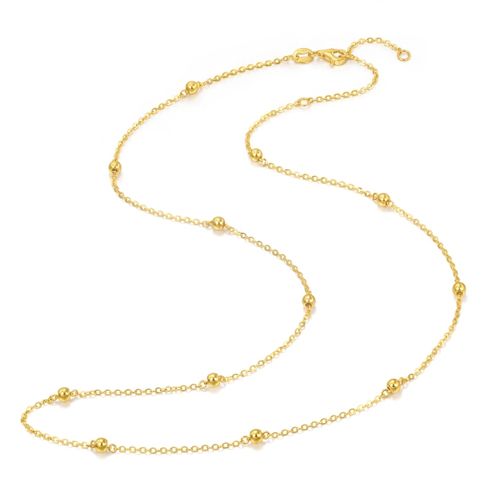 Solid Gold Necklace | Chow Sang Sang Jewellery | Essence | 95480N - 6