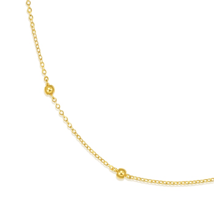 Solid Gold Necklace | Chow Sang Sang Jewellery | Essence | 95480N - 4
