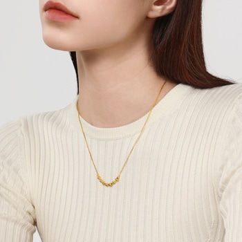 Golden  GWP01220P00211911788 関税送料込 Essence - 999 Gold Necklace | 95481N(47 cm/~0.107 tael