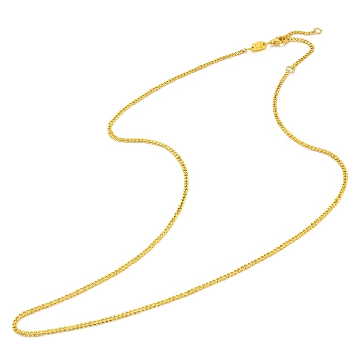 Solid Gold Necklace | Chow Sang Sang Jewellery | Essence | 95487N - 4