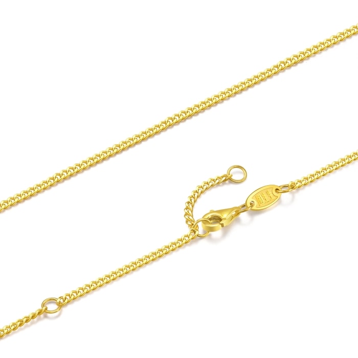 Solid Gold Necklace | Chow Sang Sang Jewellery | Essence | 95487N - 3