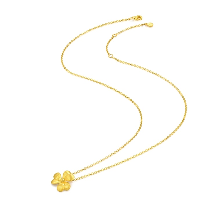 Solid Gold Necklace | Chow Sang Sang Jewellery | 95518N - 2