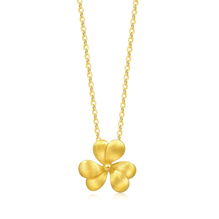 Solid Gold Necklace | Chow Sang Sang Jewellery | 95518N - 1