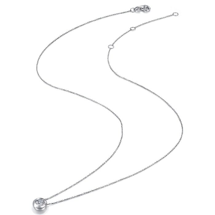 18K白色黄金 頸鍊 | 周生生珠寶 | Diamond Symphony「鑽之頌」 | 95524N - 4