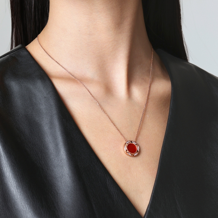 18K Rose Gold Necklace | Chow Sang Sang Jewellery | 95529N - 2