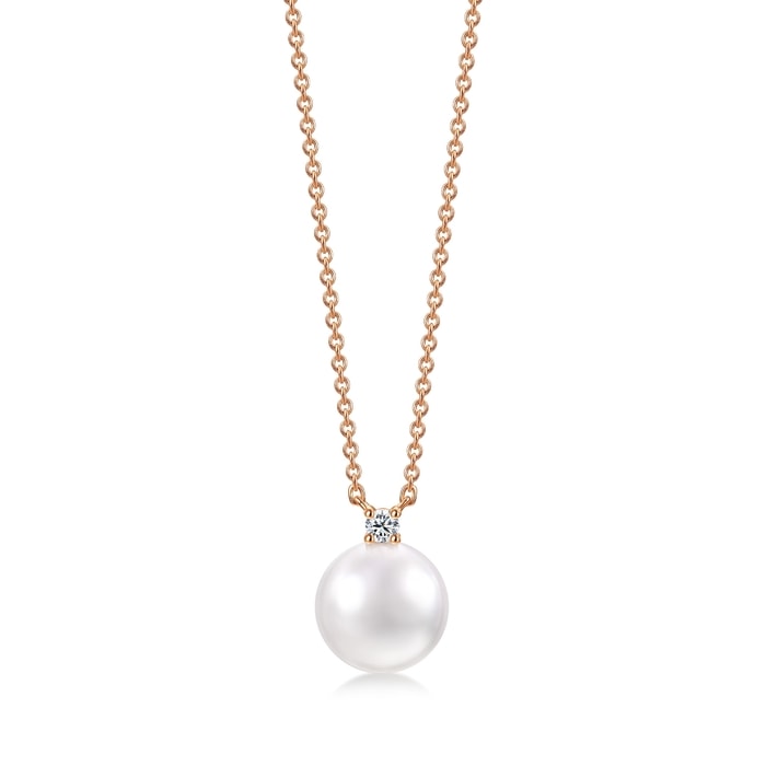 18K玫瑰金 頸鍊 | 周生生珠寶 | La Pelle | 95583N - 1