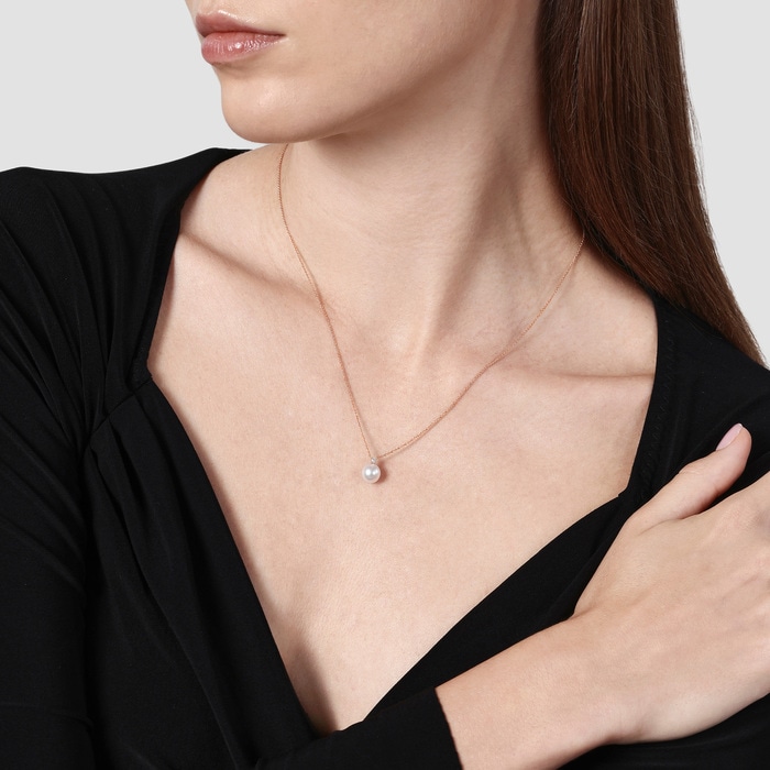 18K玫瑰金 頸鍊 | 周生生珠寶 | La Pelle | 95583N - 3