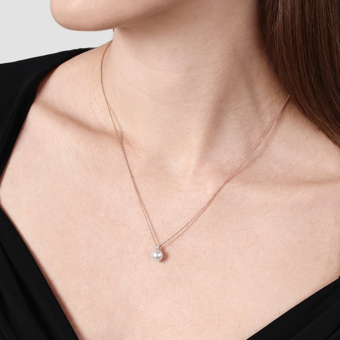 18K玫瑰金 頸鍊 | 周生生珠寶 | La Pelle | 95583N - 2