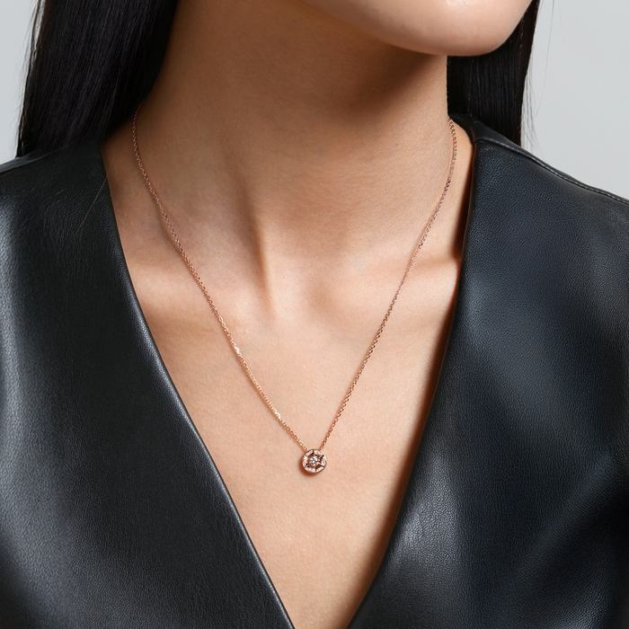 18K玫瑰金 頸鍊 | 周生生珠寶 | 95600N - 2