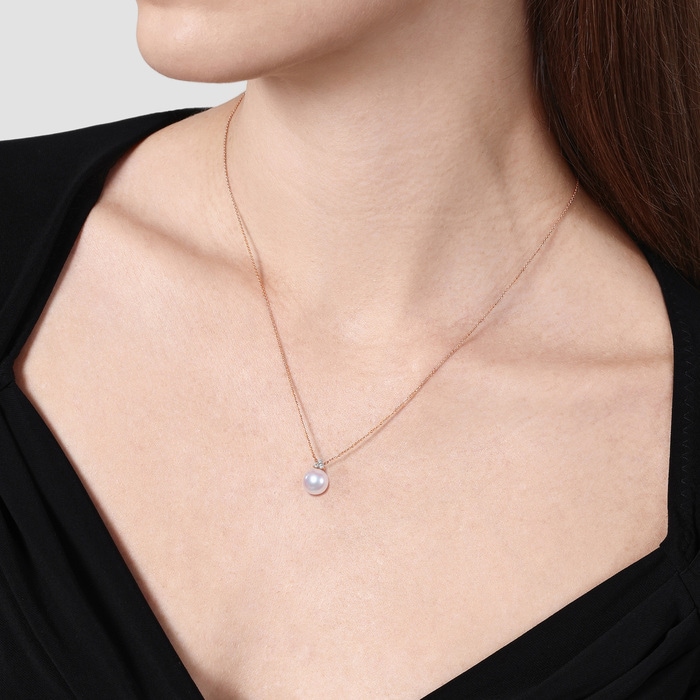 18K Rose Gold Necklace | Chow Sang Sang Jewellery | La Pelle | 95602N - 2